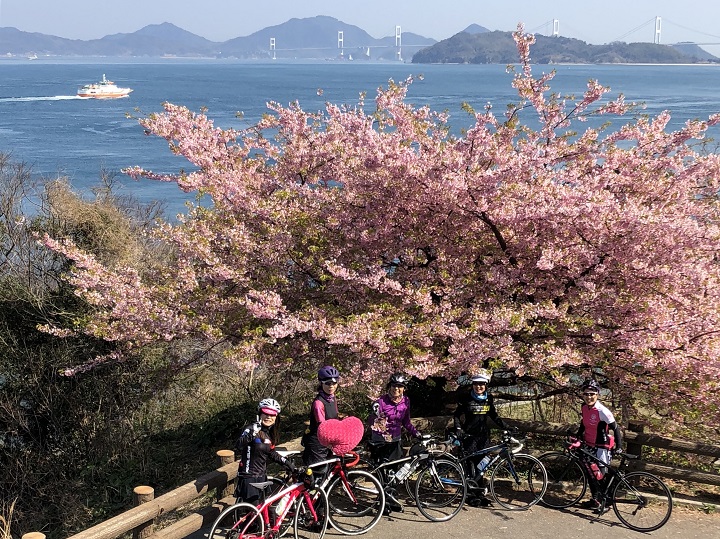 水曜女性ライド“河津桜とイタリアン満喫ライド”フォトレポ3/14