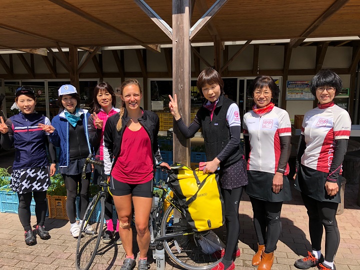 水曜女性ライド 高知遠征フォトレポ 5 9 愛媛県西条市ロードバイク クロスバイク ウインズバイクス
