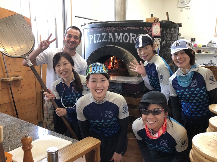 【水曜女性ライド・フォトレポ】9/12　雨の心配しながら・・やっとpizzaライド！