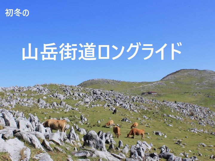 四国カルストを走る【初冬の山岳街道ロングライド2019】11月17日（日）詳細です。参加お待ちしています♪　