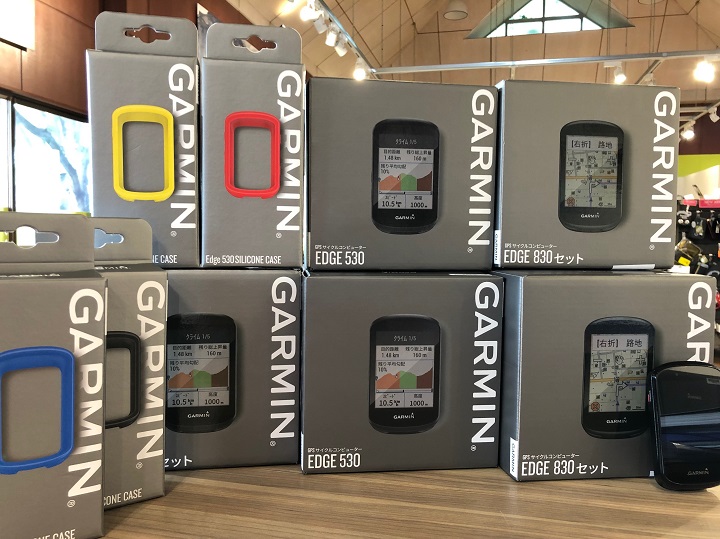 GPSサイクルコンピューター GARMIN Edge530/Edge830　入荷しました！！