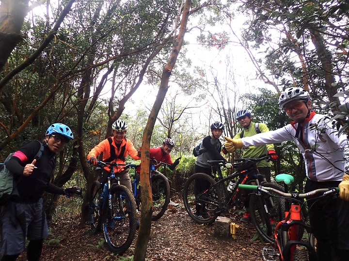 【MTBで遊ぼう】冬はMTB！　11/24フォトレポ・地元の山を走った後に眺める景色とコーヒーは格別な味♪