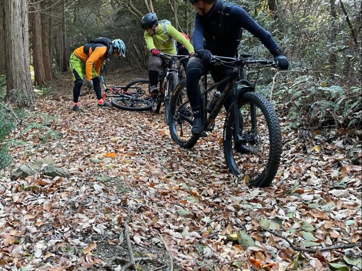 【MTBで遊ぼう】12/18フォトレポ　寒波の中も元気にMTB里山ライドへ！