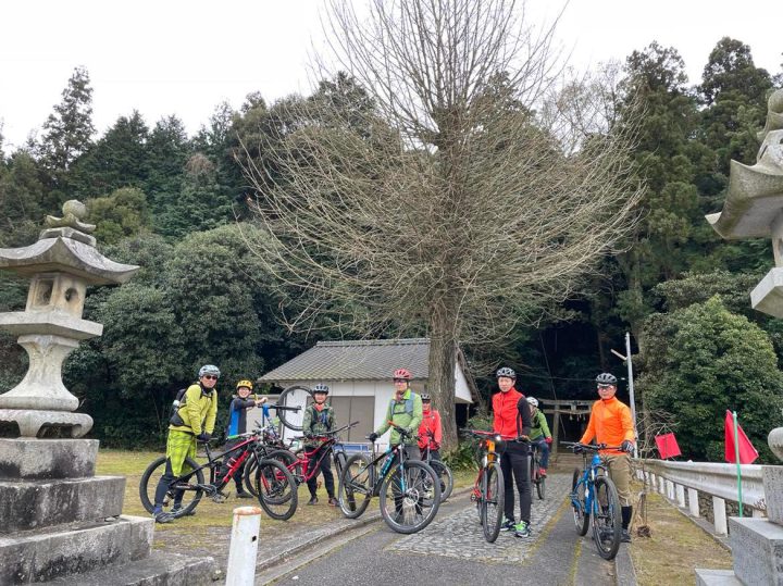 【MTBで遊ぼう】1/30フォトレポ里山ライド童心にかえり皆大はしゃぎ！！