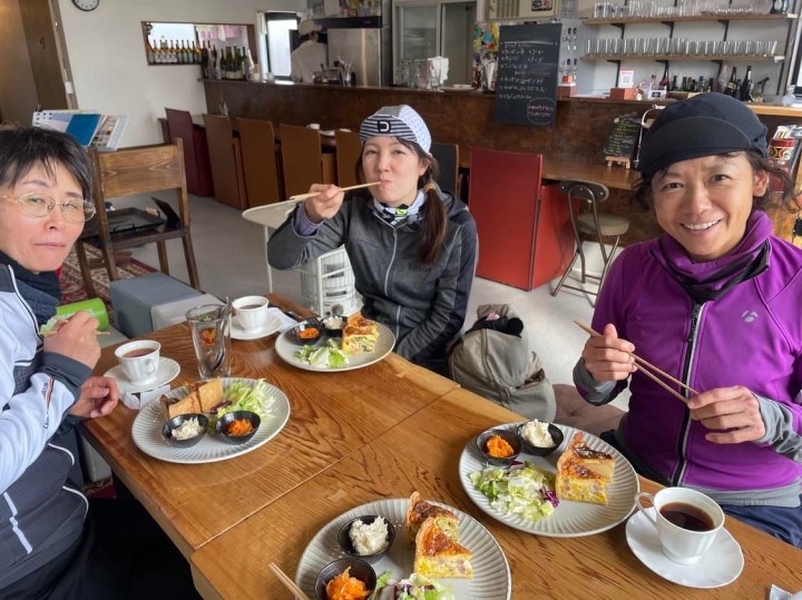 【女性ツーリング1月フォトレポ】今治蒼社川沿い穴場カフェ・はしごランチライド　1/18