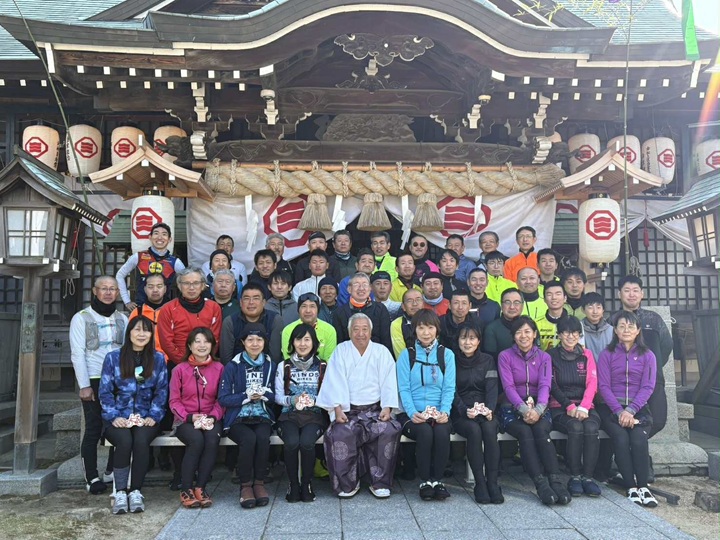 【おかげさまライド無事終了】47名参加。賑やかに厳かに安全祈願してきました！