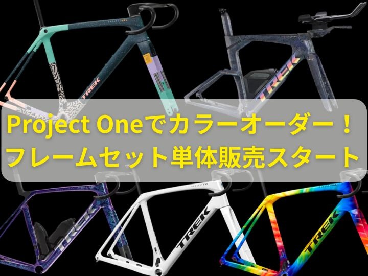 夢のProject Oneを諦めないで！フレームセット単体販売で実現する「自分だけのオリジナルバイク」