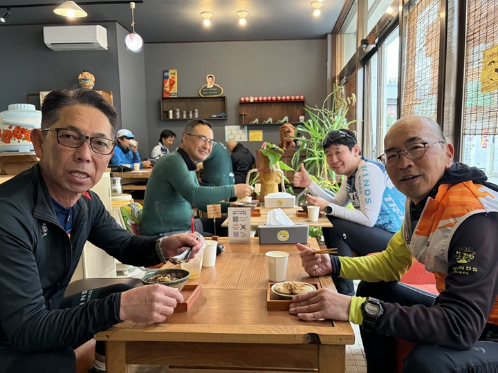 【イベントレポート】冬の定番！ぜんざいを目指すホットモーニングライド　2.15