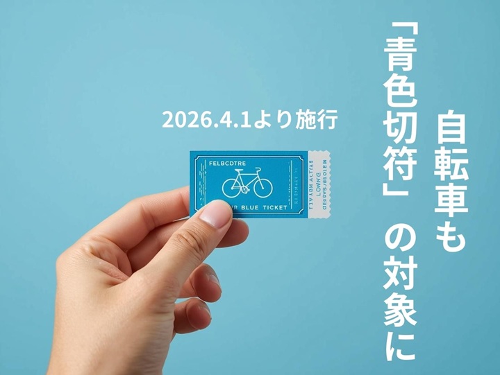 【重要】2026年4月からの自転車に関する新制度！「青切符」導入で知っておくべきポイント